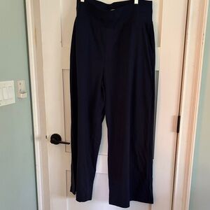 Lou & Grey Navy Wide Leg Pants